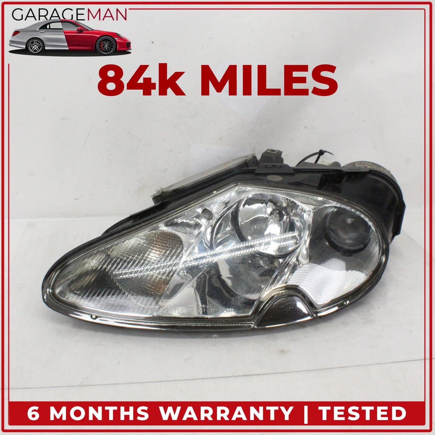 1997-2006 Jaguar XK8 XKR Front Left Side Halogen Head Light Lamp LJA4651AA OEM