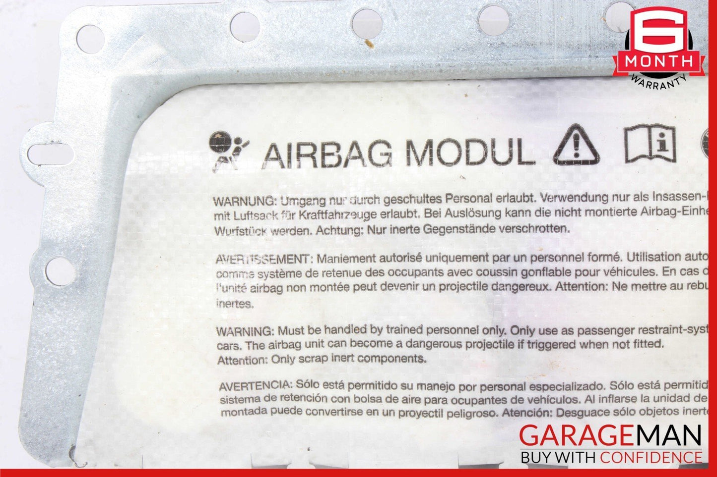 11-16 BMW 528i 535i 550i Front Right Passenger Side Airbag Air Bag OEM