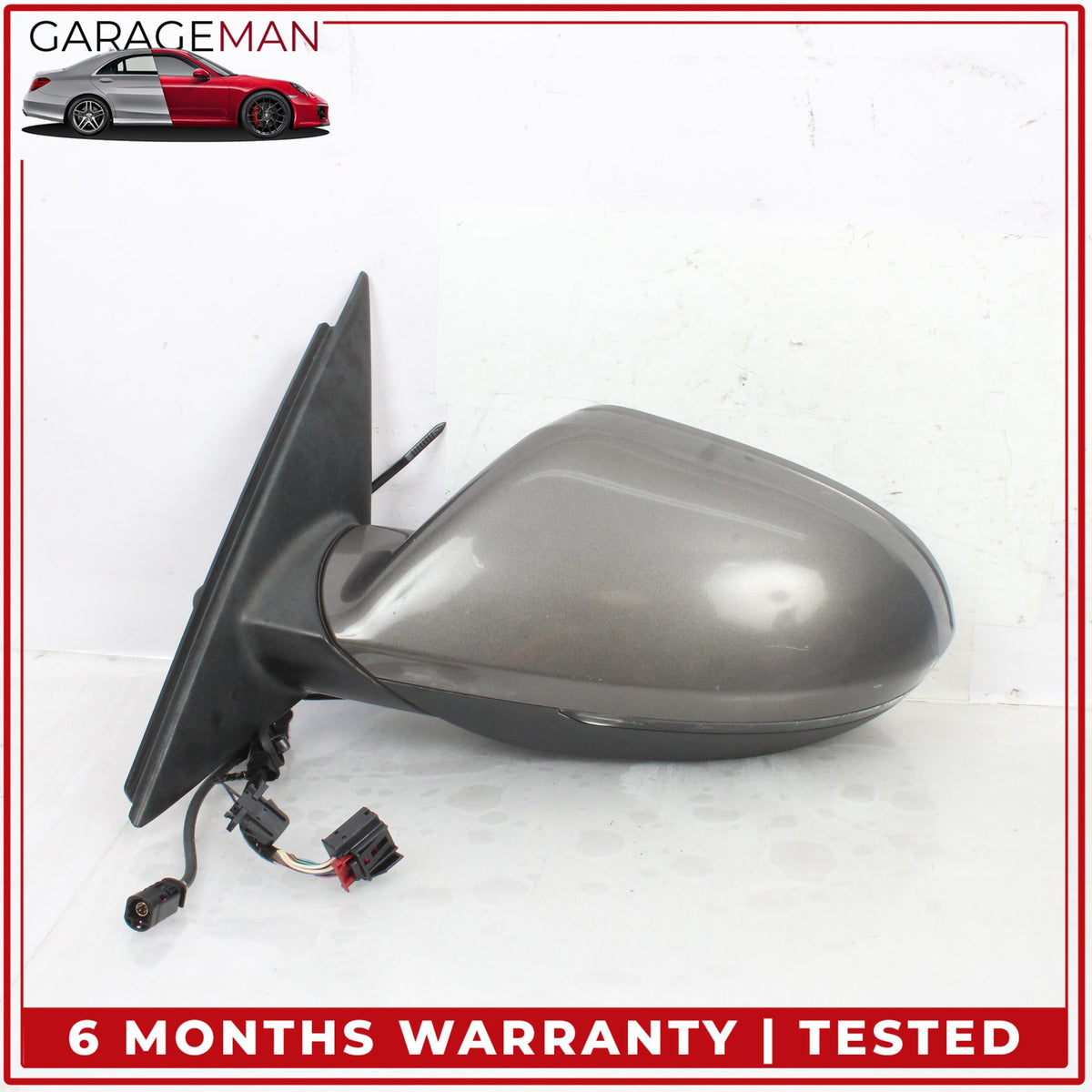 2012-2018 Audi A6 S6 Left Door Rear View Mirror w/ Camera and Blind Spot OEM