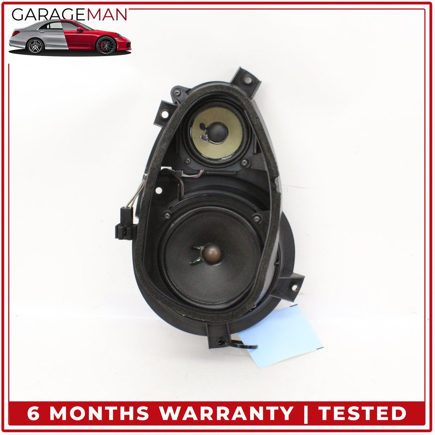 2003-2008 Mercedes R230 SL500 Front Left and Right Door Audio Speaker Set OEM