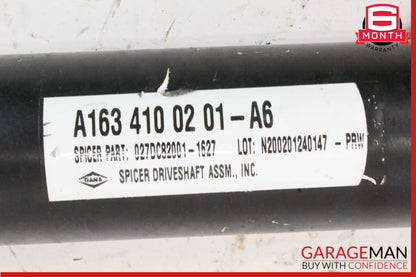1998-2005 Mercedes-Benz ML320 W163 Front Propeller Driveshaft 1634100201
