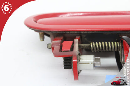 2002-2005 Ford Thunderbird Front Right Side Exterior Door Handle Red OEM