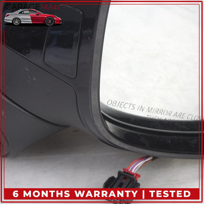 2015-2018 Porsche Cayenne 958 Right Door Rear View Mirror w/ Blind Spot OEM