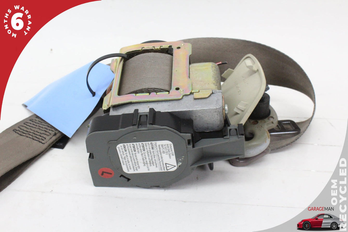 2000-2006 Jaguar XK8 X100 Front Left Side Seat Belt Retractor 3W8361295CA OEM