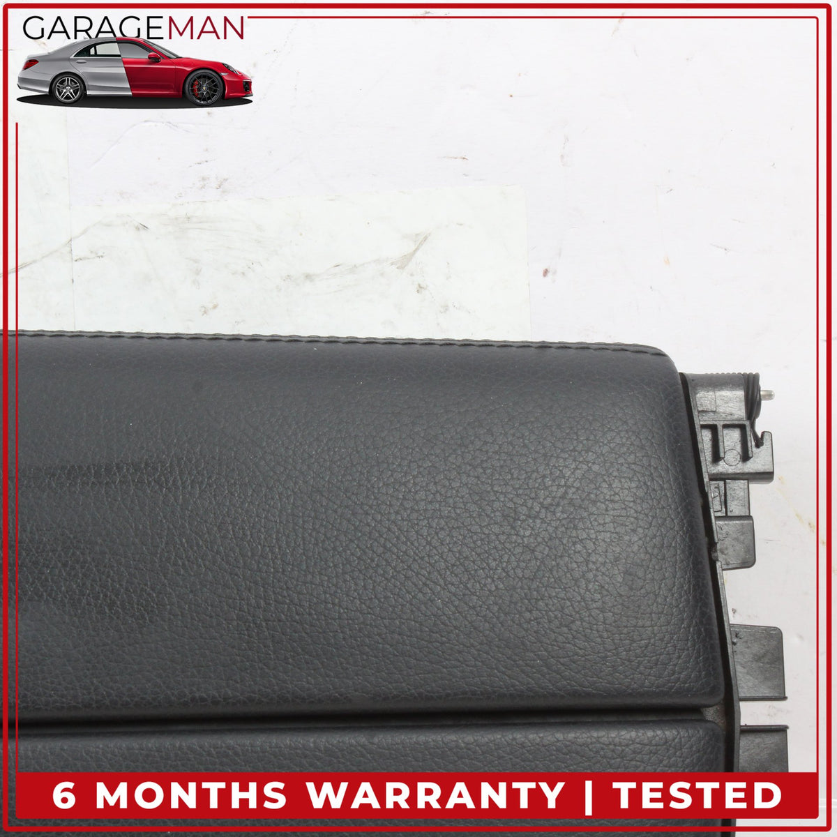 2010-2016 Mercedes W212 E400 Front Center Console Armrest Arm Rest Black OEM