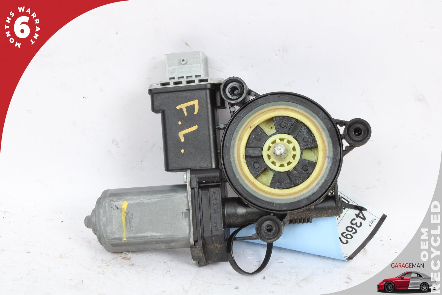 2014-2017 Fiat 500L Front Left Driver Side Window Regulator Motor 51980518 OEM