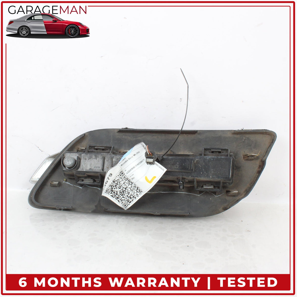 2012-2015 Mercedes-Benz ML350 W166 SUV Front Right Side Fog Light Lamp 1668800724 OEM