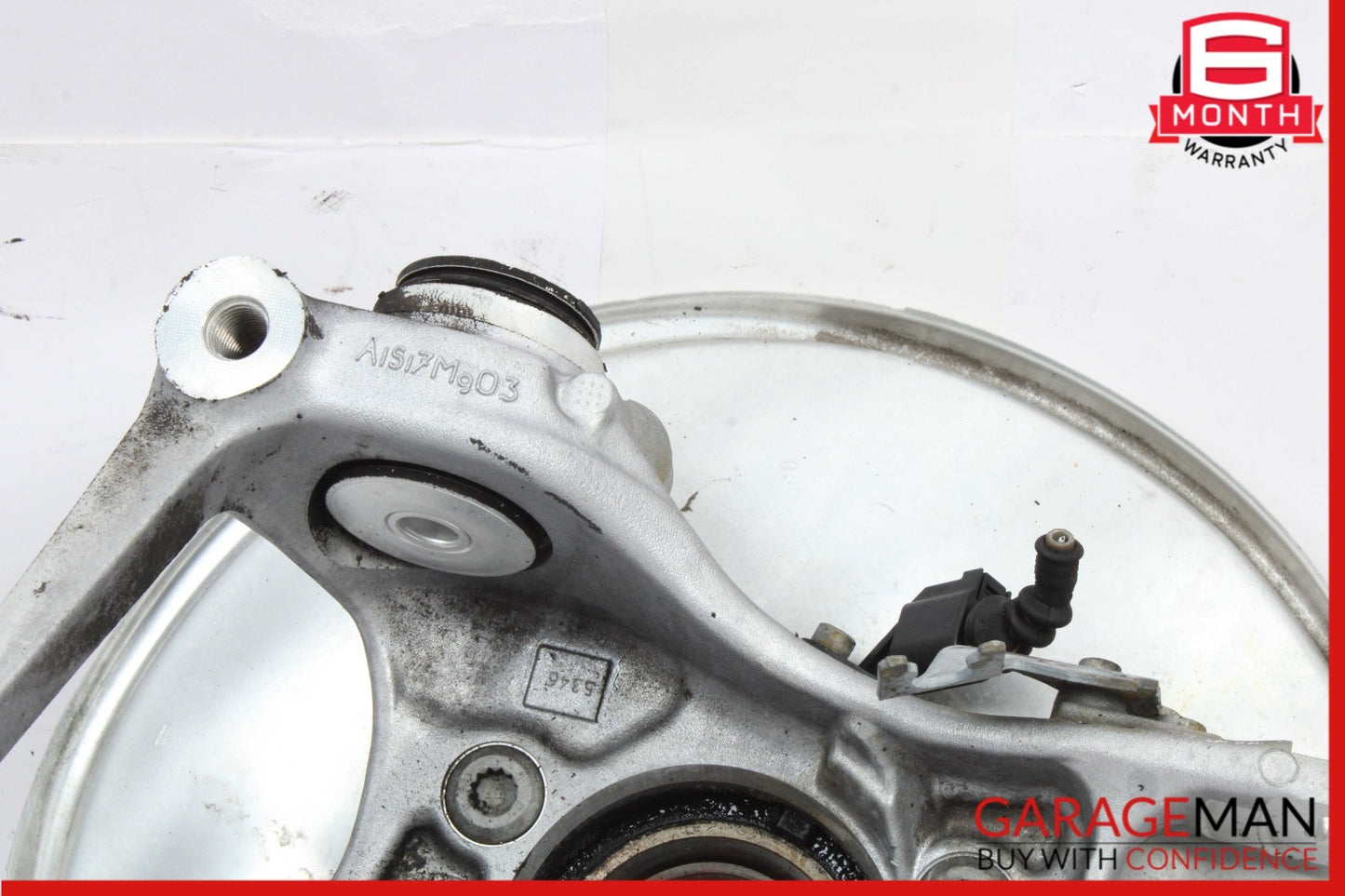 2009-2018 Audi A6 C7 Sedan Rear Left Spindle Knuckle Wheel Hub 8K0505431AR
