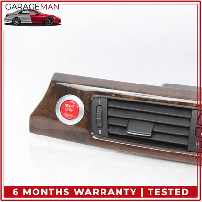 2007-2011 BMW 335i E90 Center Dashboard Dash Trim w/ Vent 7132851