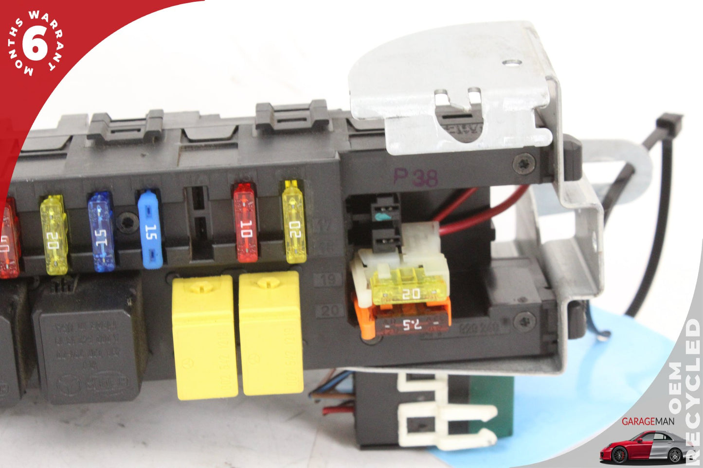 03-11 Mercedes-Benz CLS500 W219 Sedan Rear Trunk Fuse Box Module 2115455301