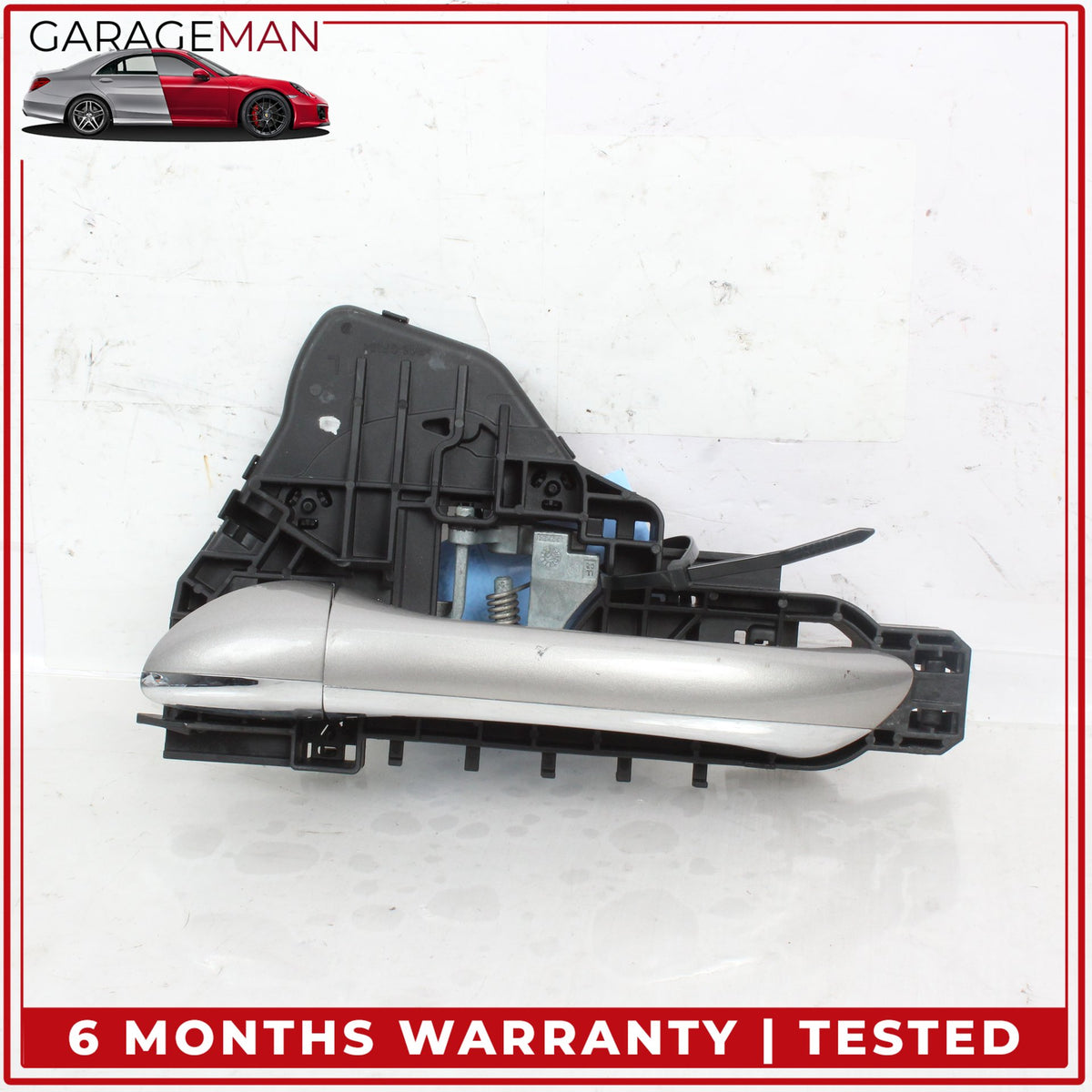 2006-2013 Mercedes W164 ML350 Rear Left Side Exterior Door Handle Silver OEM