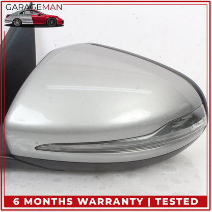 2015-2016 Mercedes W205 C300 Front Left Door Rear View Mirror w/ Blind Spot OEM