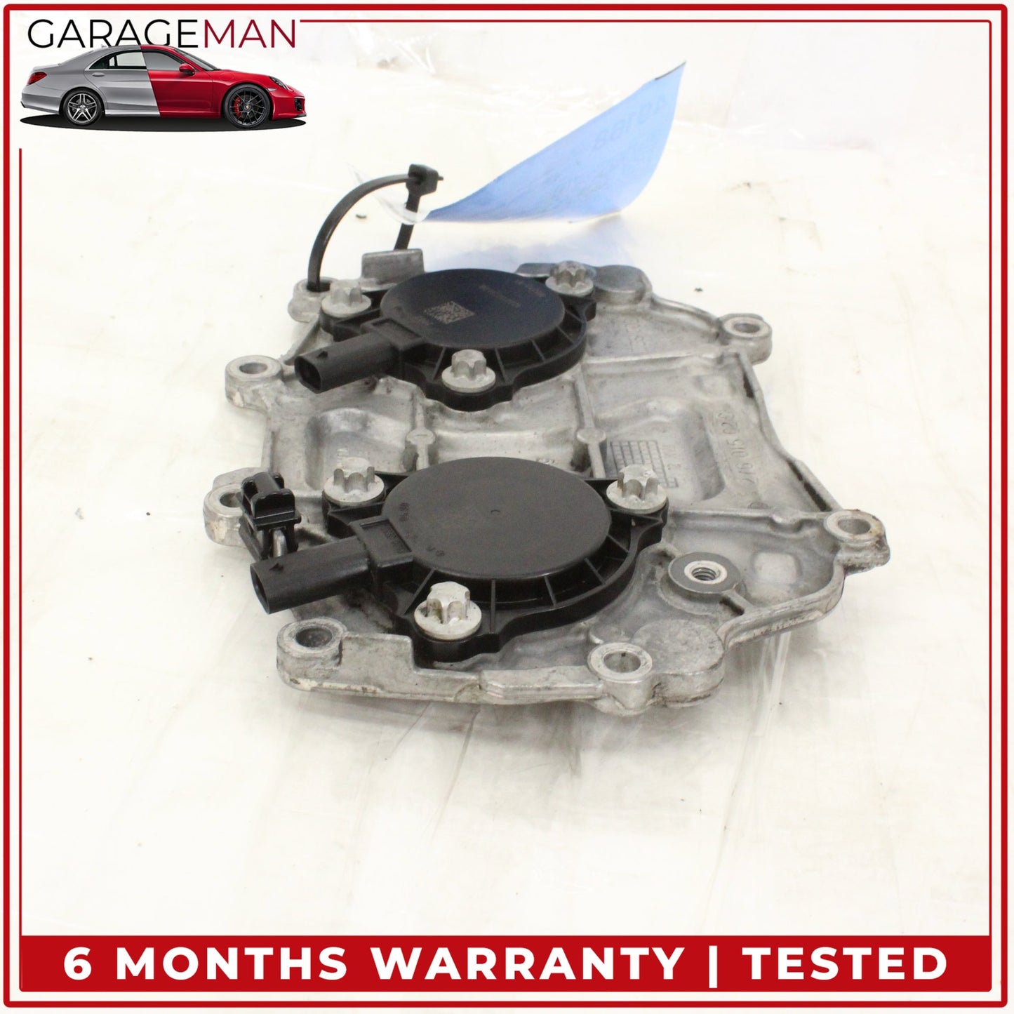 2012-2018 Mercedes W216 CL550 Engine Timing Chain Cover Plate 2760150201 OEM
