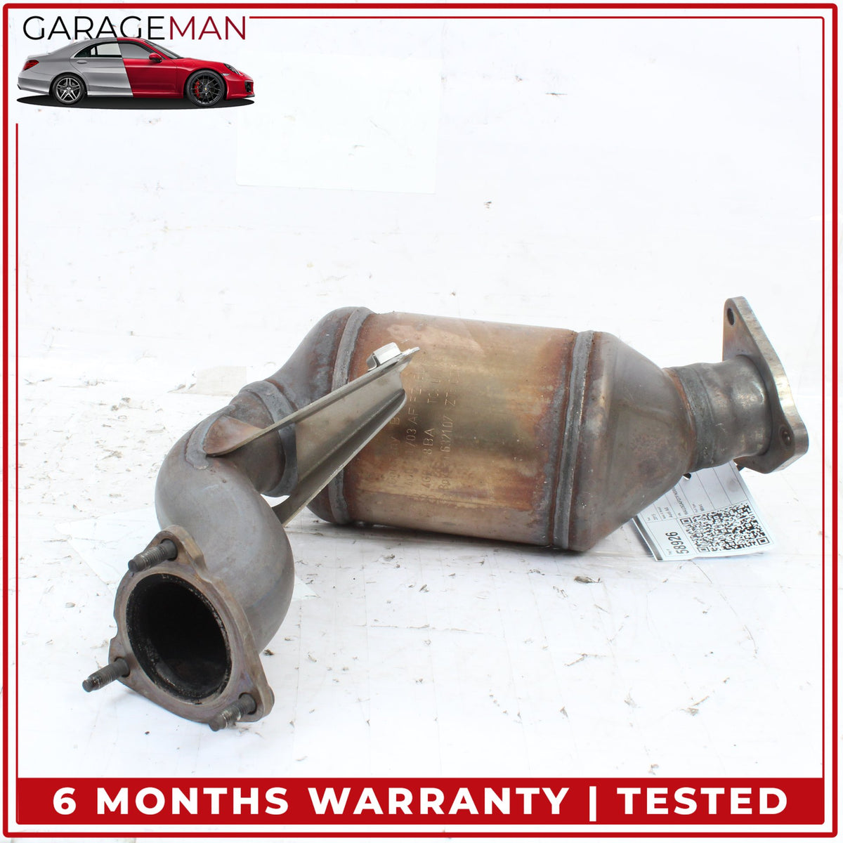2014-2018 Audi A8 A6 A7 3.0L Engine Left and Right Side Exhaust Downpipe Set OEM