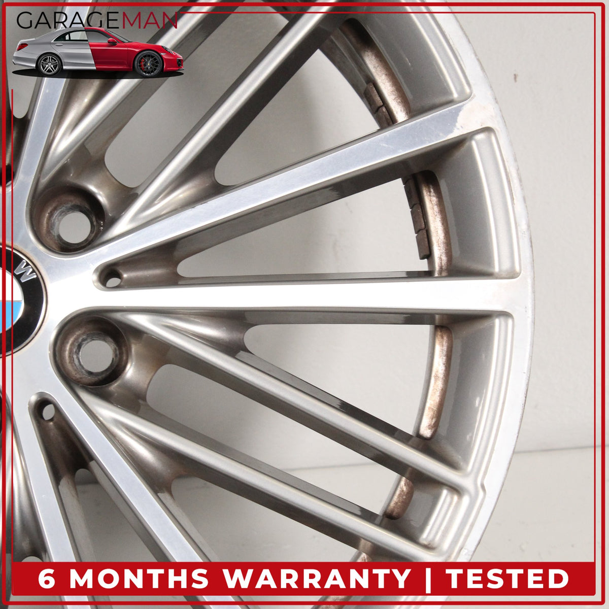 2017-2023 BMW 540i 530i M550i 530e Front Side Wheel Rim 8JX19H2 IS30 6894839 OEM