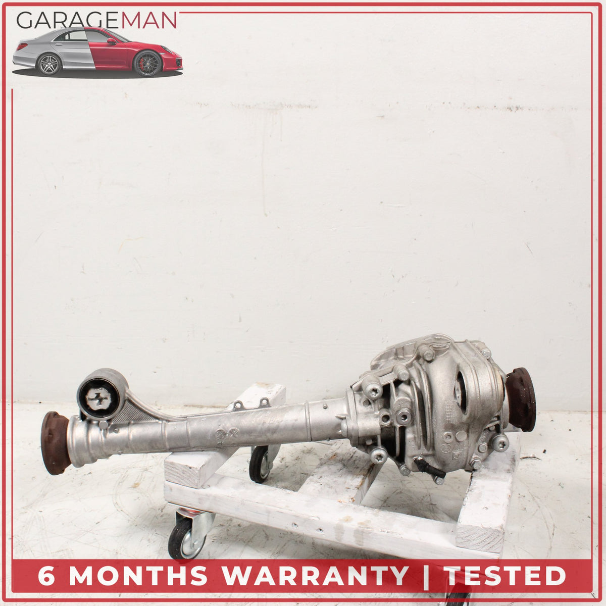 2016-2018 Porsche Cayenne 958 VR6 Front Differential Axle Carrier 0BM409510R OEM