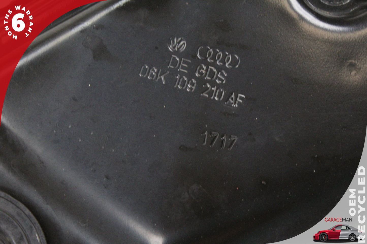 2012-2021 Audi A3 S3 Q3 Lower Engine Oil Timing Cover Plate 06K109210AF OEM