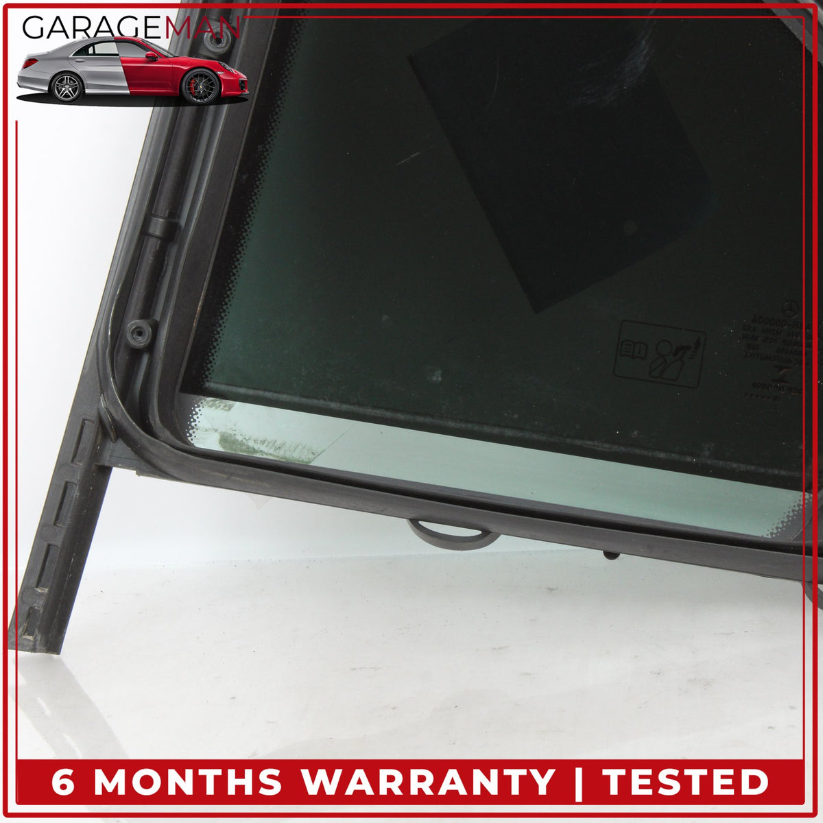 2015-2021 Mercedes-Benz C300 W205 Rear Right Door Fixed Window Glass A2057300655 OEM