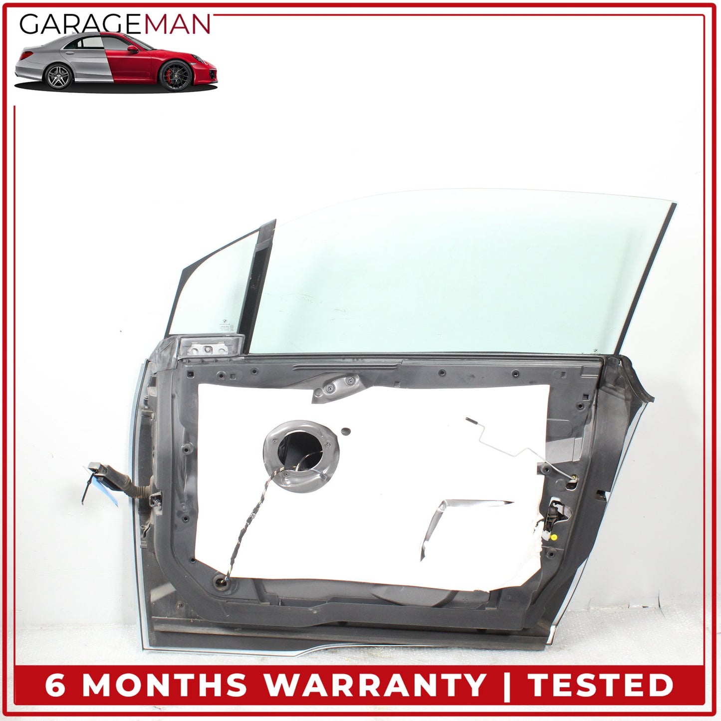 2014-2021 BMW i3 Front Right Side Door Shell w/ Window Glass & Door Handle OEM