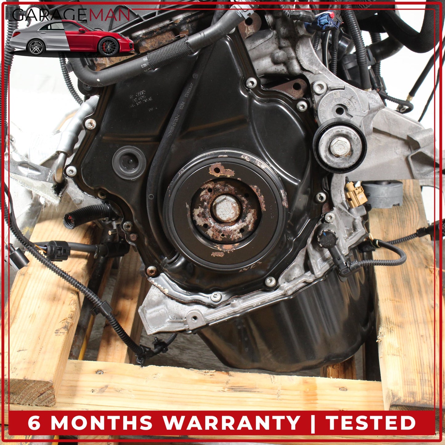2014-2016 Audi A6 AWD 2.0L Turbo I4 Engine Motor Assembly CAED mileage 91k