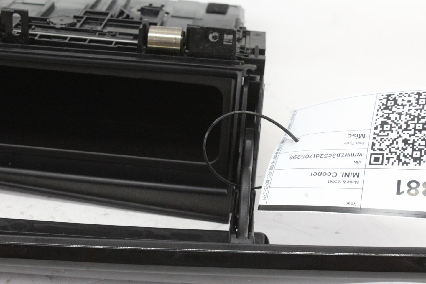 2007-2015 Mini Cooper R56 Dash Glove Box Storage Compartment 9166599 OEM