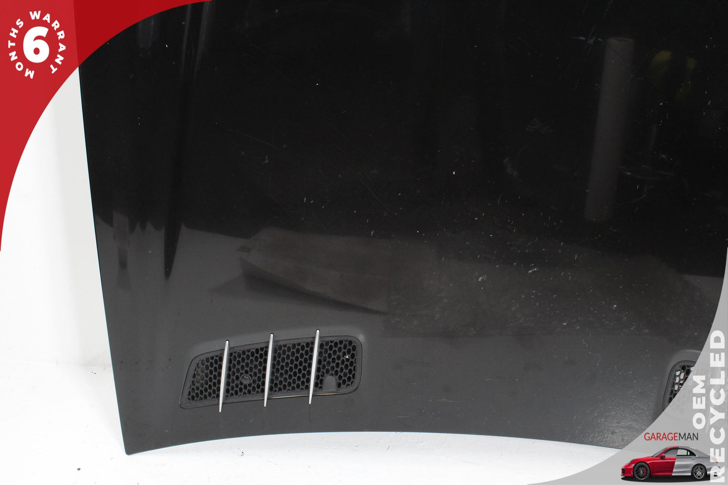 2003-2008 Mercedes R230 SL500 SL55 AMG SL550 Hood Cover Panel Assembly Black OEM