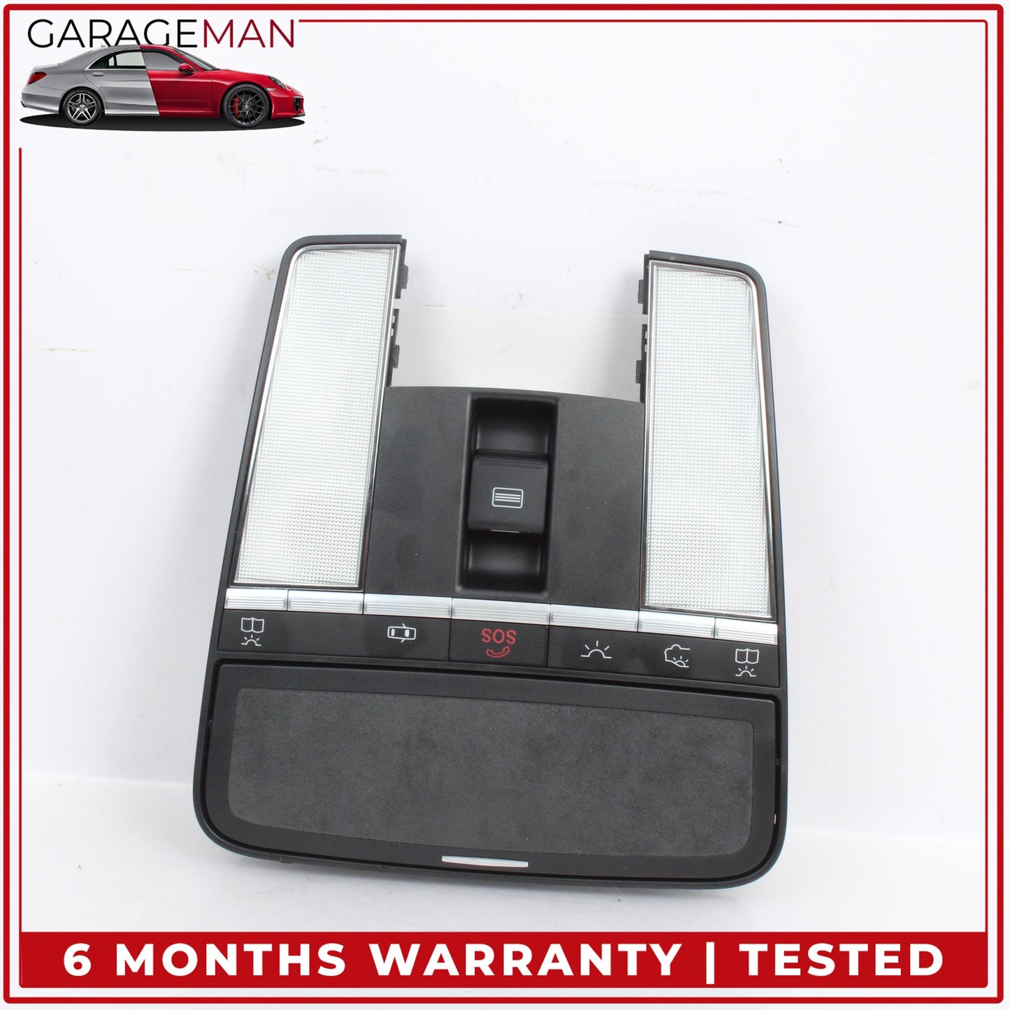 2007-2014 Mercedes-Benz CL550 W216 Coupe Overhead Dome Light Sunroof Control 2168705826 OEM
