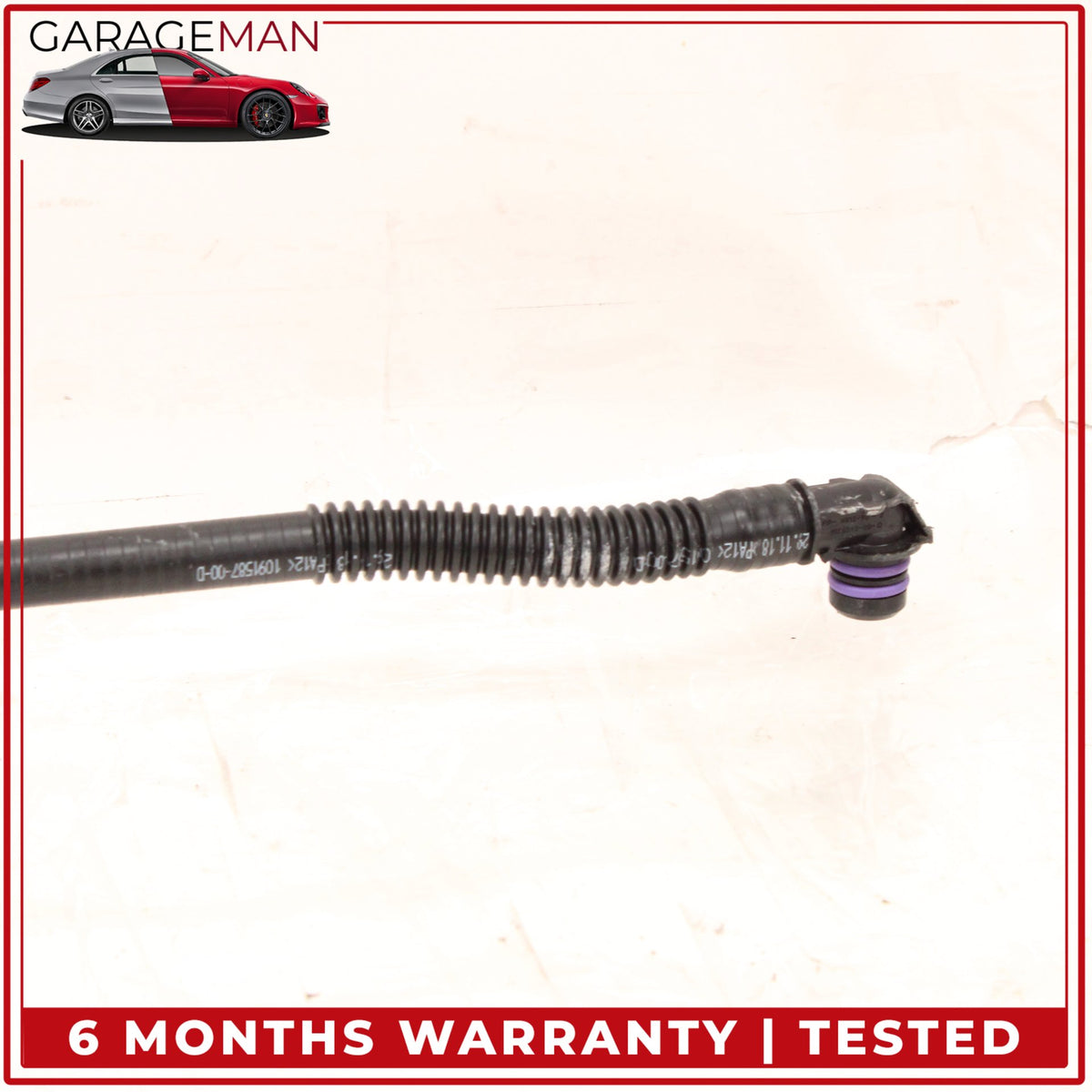 2017-2023 Tesla Model 3 Lower Radiator Cooling Hose Pipe Line 109158700D OEM