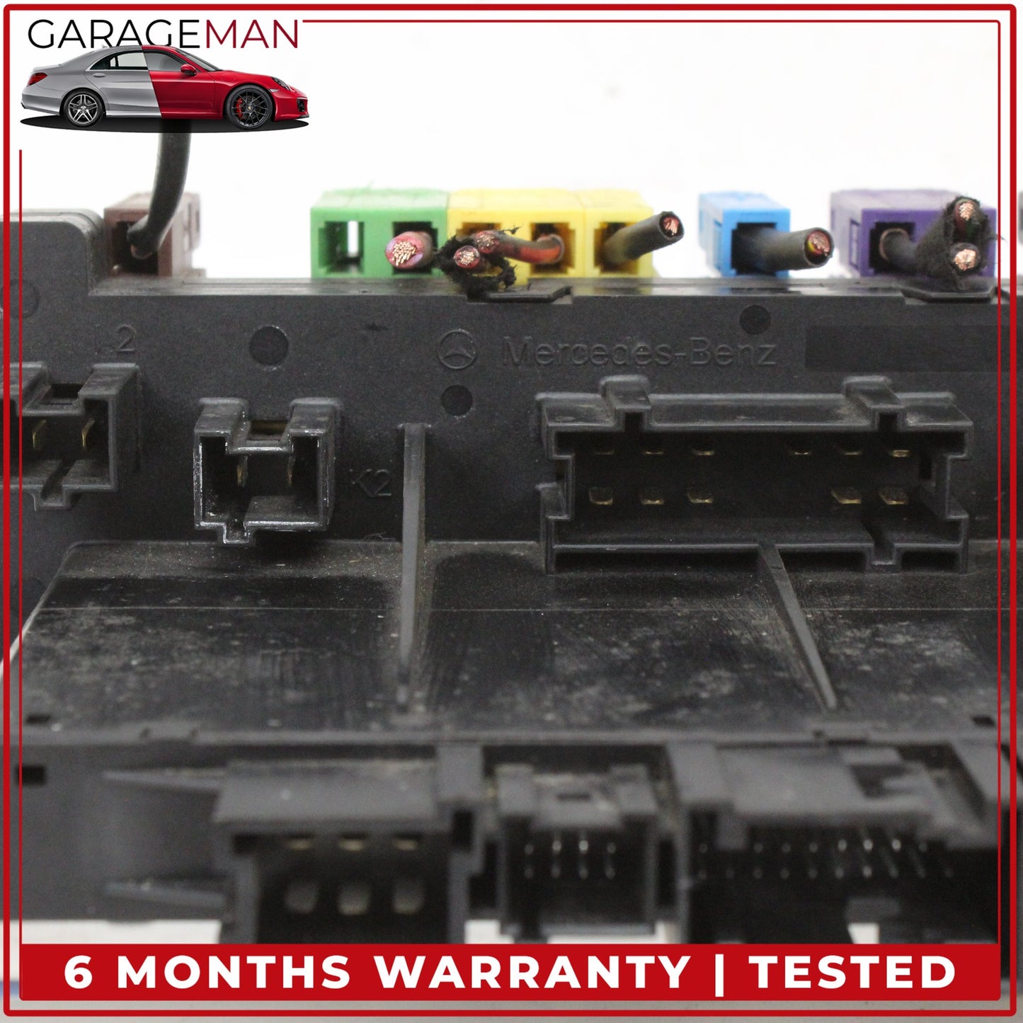 2003-2012 Mercedes R230 SL500 SL55 AMG SL550 Rear SAM Fuse Box Relay Module OEM