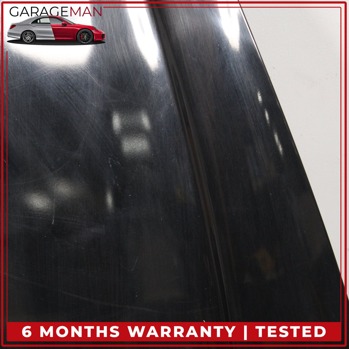 2003-2010 Porsche Cayenne 955 Turbo Front Hood Bonnet Panel Black OEM