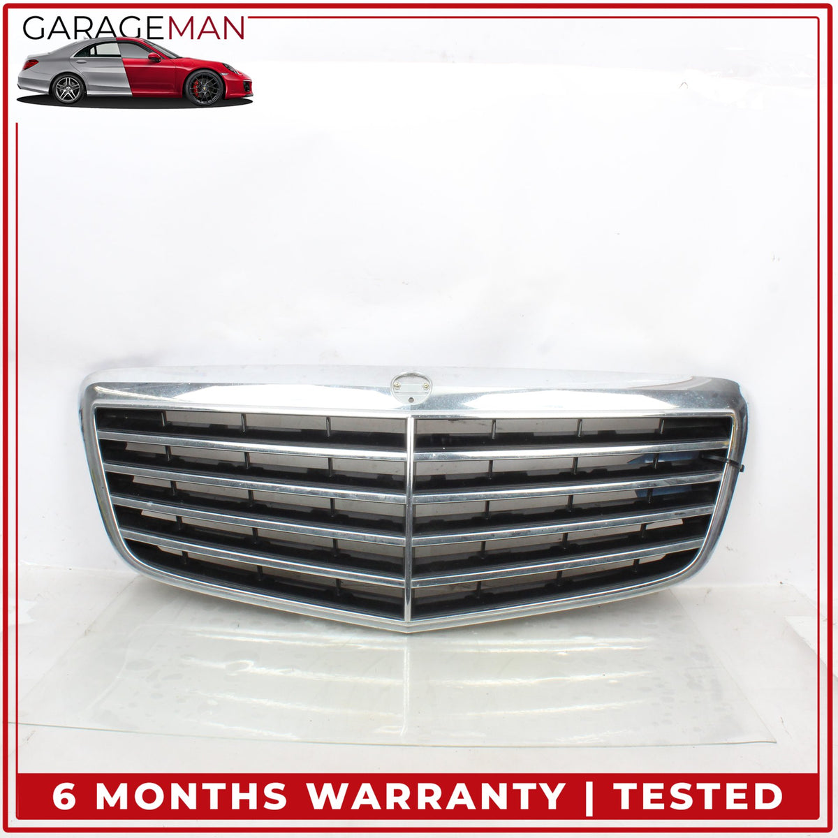 2007-2009 Mercedes W211 E350 E550 Front Hood Radiator Grille 2118801783 OEM