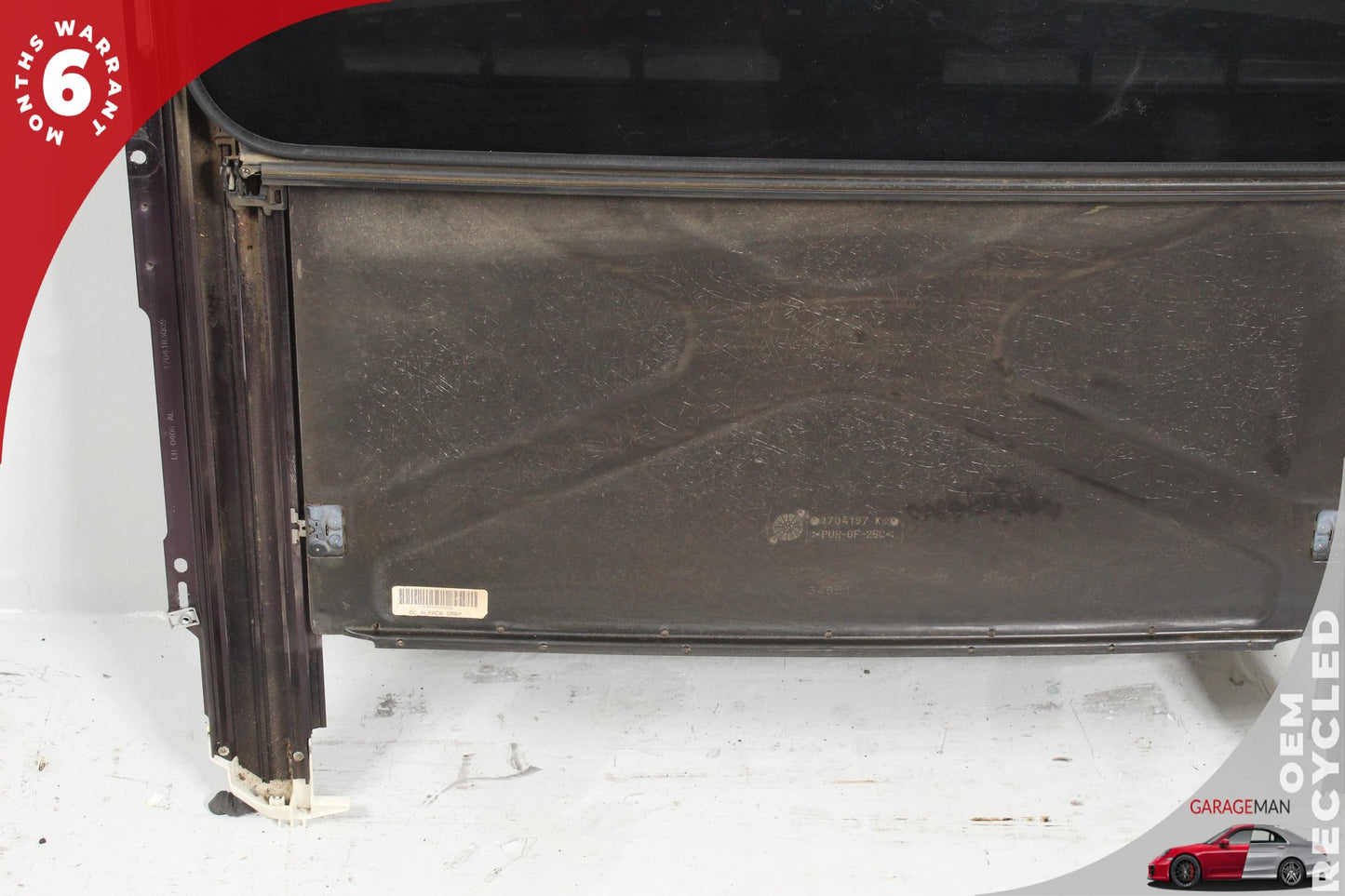 2006-2012 Mercedes X164 GL450 Top Upper Sunroof Sun Roof Frame Rail Glass Assy