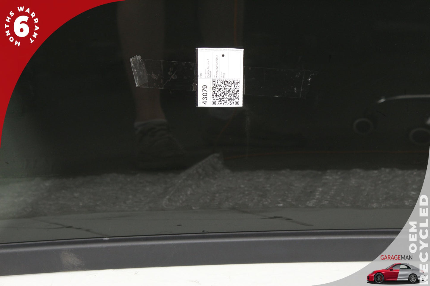 2011-2018 Porsche Cayenne S Hybrid 92A SUV Rear Upper Sunroof Sun Roof Glass Window Panel 7P0877056