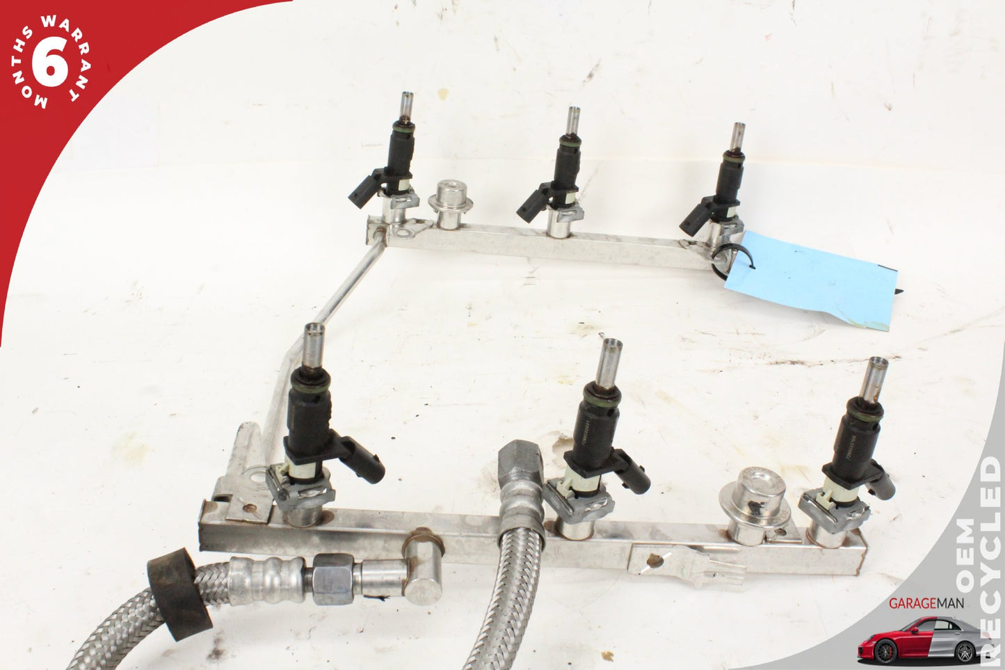 05-12 Mercedes W204 C300 R350 Fuel Injector Rail & Injectors Assembly 2720700995