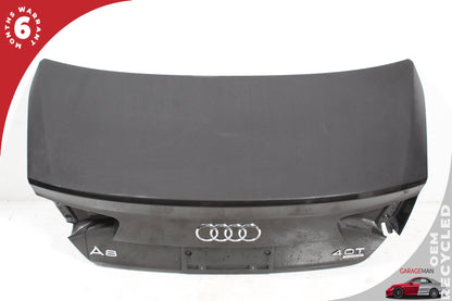 2011-2014 Audi A8 Quattro S8 Trunk Lid Panel Assembly 4H0827023B OEM