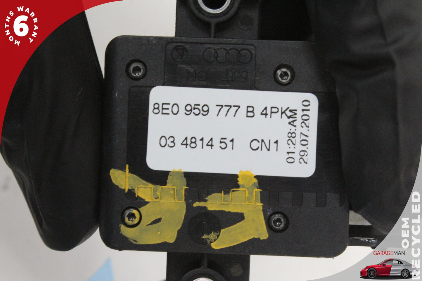 2012-2018 Audi A7 Front Left or Right Lumbar Seat Control Switch 8E0959777B OEM