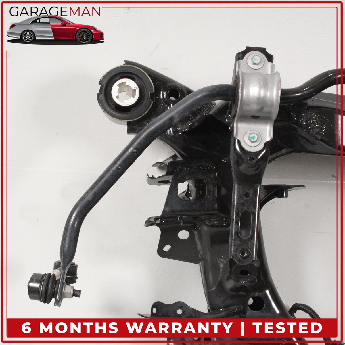 2017-2023 Tesla Model 3 Rear Subframe Crossmember w/ Sway Bar 104457500B OEM
