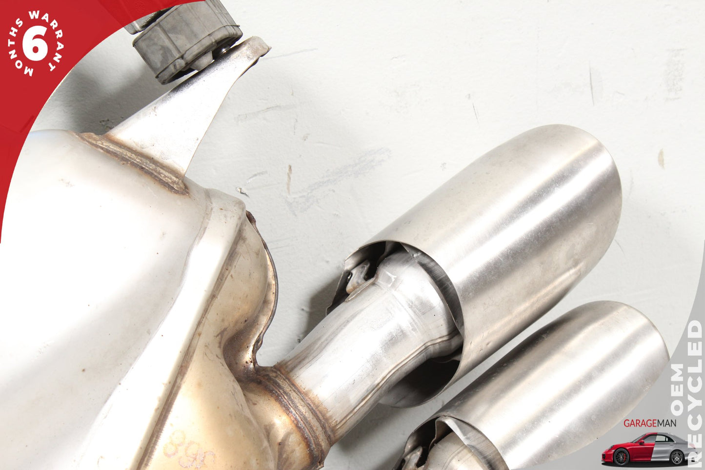 2015-2018 Porsche Macan 95B Rear Left Side Exhaust Muffler 95B253611M OEM
