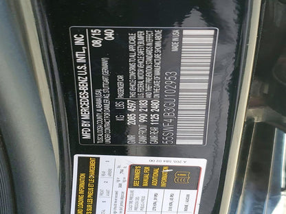 2016 Mercedes-Benz C300 W205