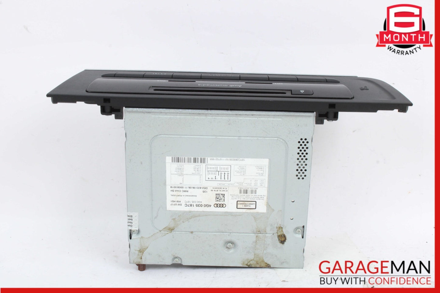 2012-2015 Audi A6 C7 Dashboard Audio Radio Multimedia CD Player 4G0035187 OEM