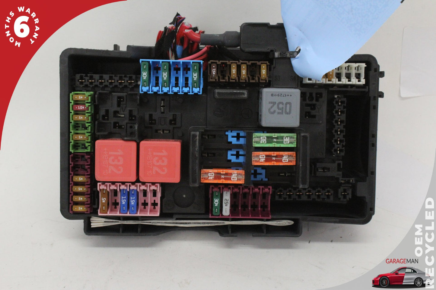 15-20 Mercedes-Benz C350e W205 Sedan Rear Fuse Box Relay SAM Module 2055847010