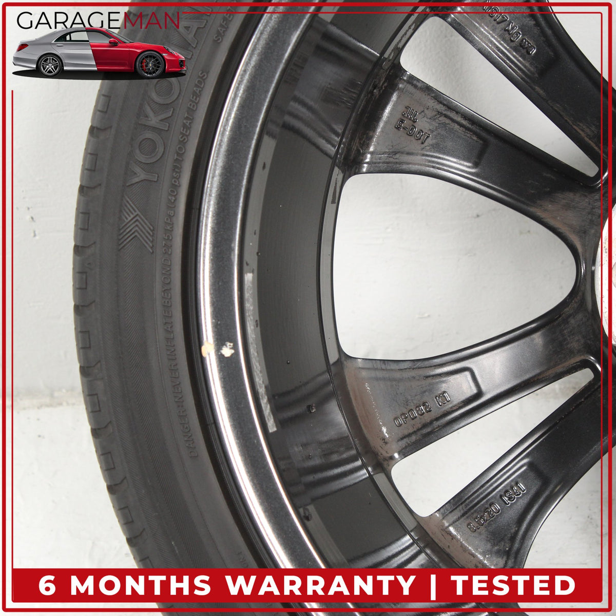 2016-2019 Buick Cascada Wheel Rim 8.5X20 IS41 w/ Yokohama Tire 39003341 OEM