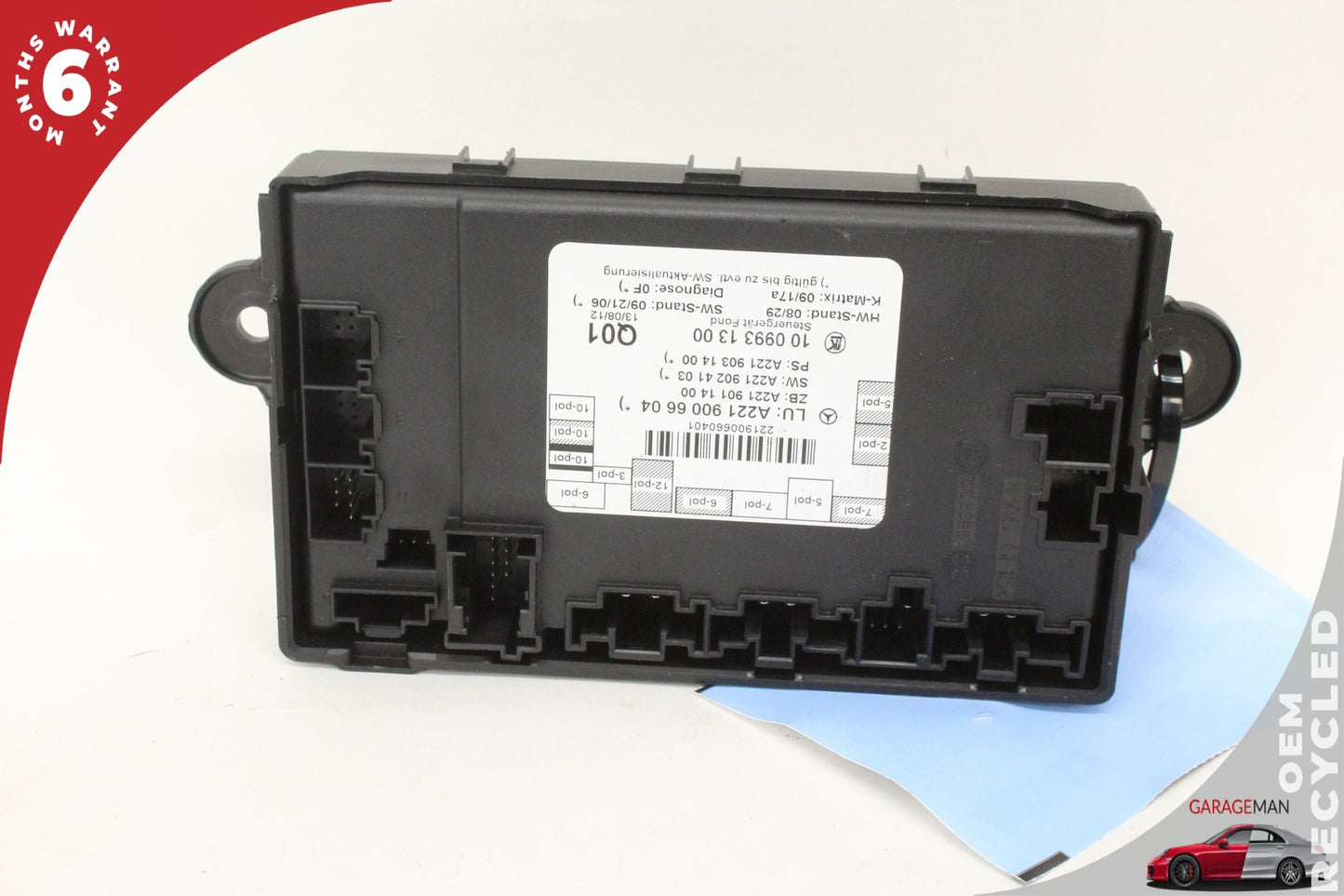 2007-2013 Mercedes W221 S550 S400 Rear Left or Right Door Control Module OEM