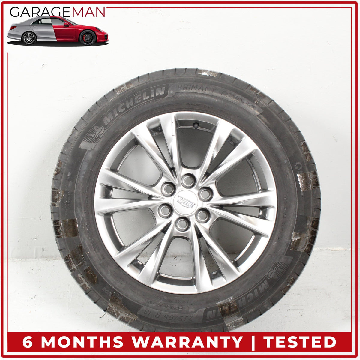 2020-2025 Cadillac XT5 XT6 Front or Rear Wheel Rim 8JX18ET50 w/Michelin Tire OEM