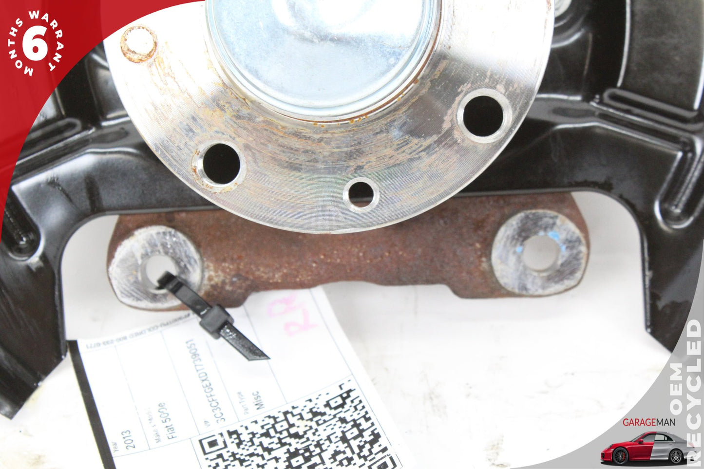 2012-2019 Fiat 500e FWD Rear Right Spindle Knuckle Wheel Hub 68071698AA OEM