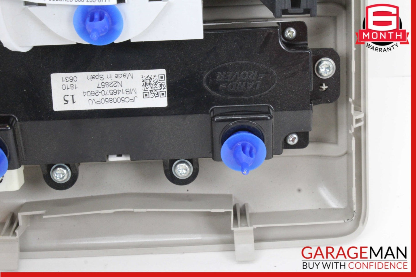 2010-2016 Land Rover LR4 Rear AC Climate Control Switch Panel JFC500850PVJ