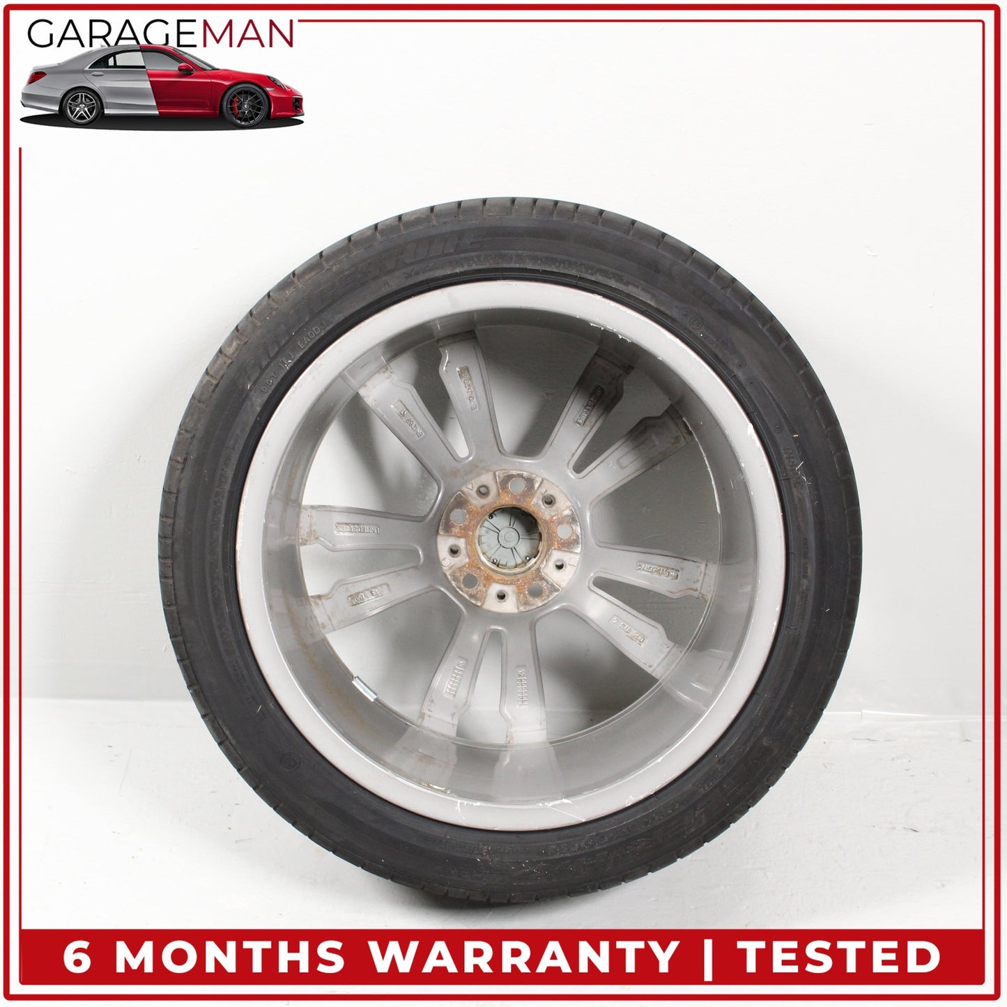 2014-2019 BMW X5 X6 Front Wheel Rim w/ Bridgestone Tire 10JX20H2ET40 7846790 OEM