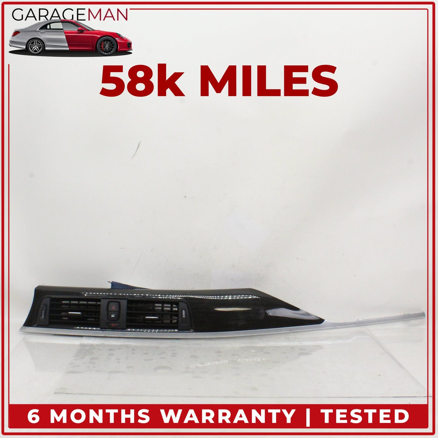 2015-2020 BMW 430i Gran Coupe Front Dash Center AC Air Vent Grille Panel w/ Trim OEM