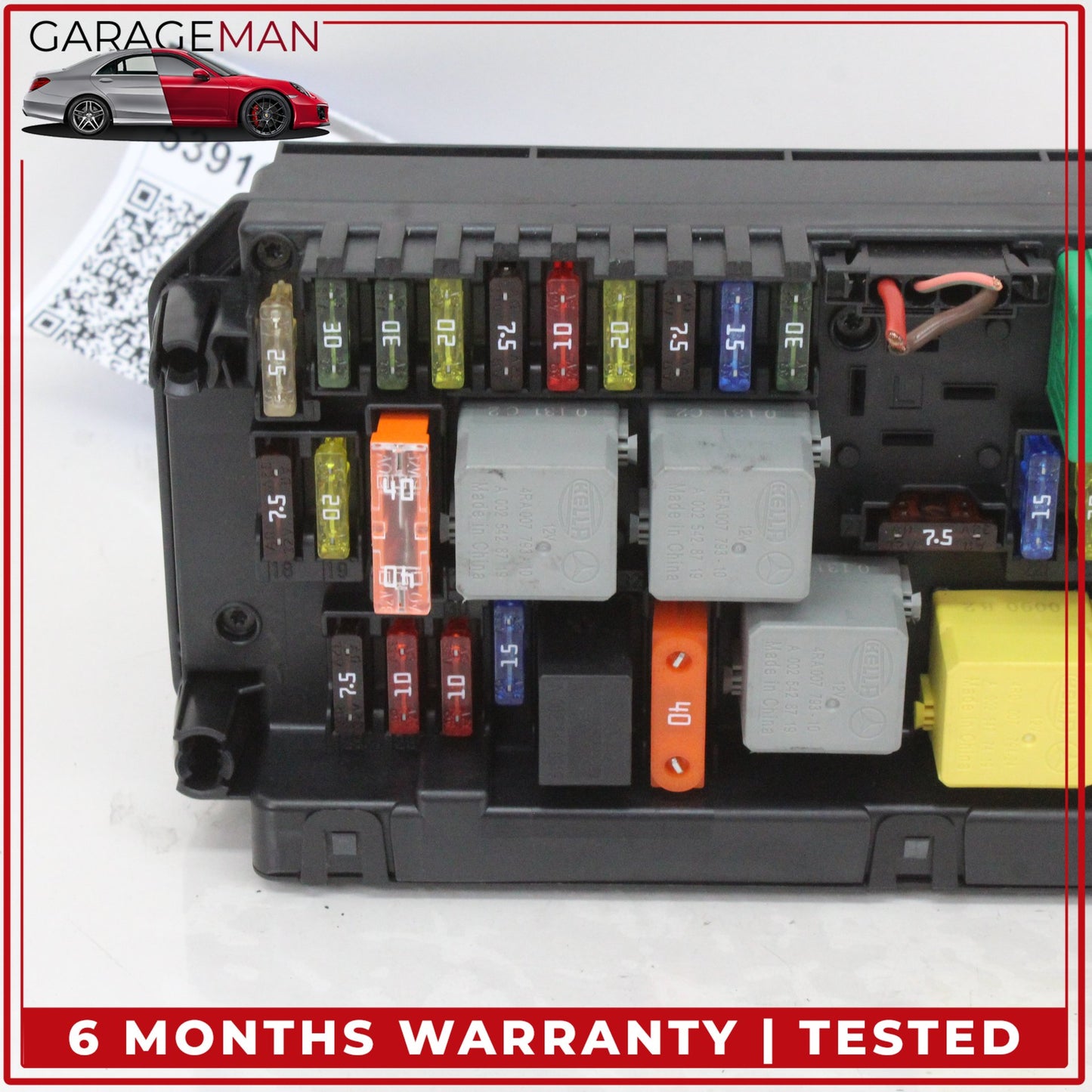 2008-2011 Mercedes W204 C300 Front SAM Relay Fuse Box Module 2129008107 OEM