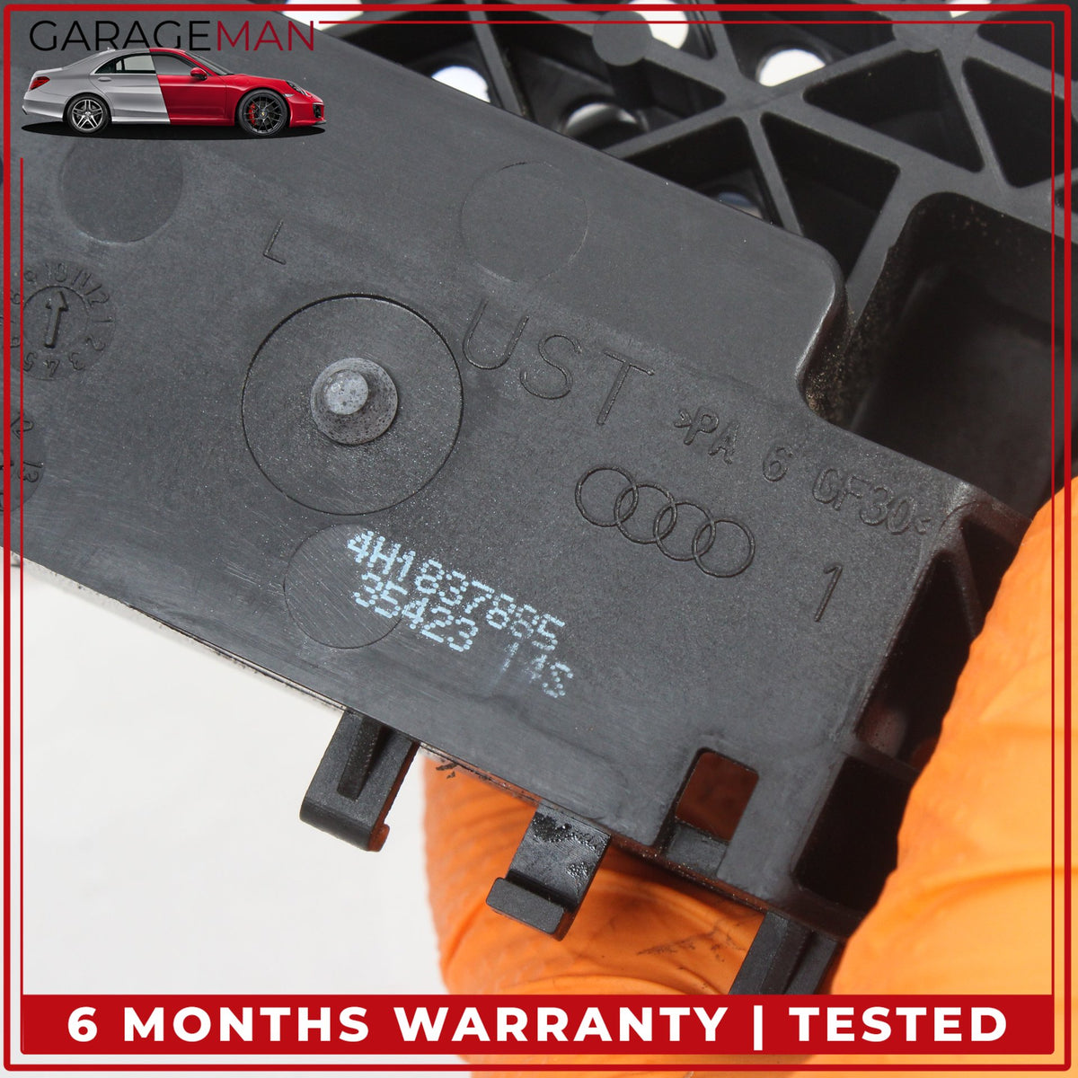 2012-2018 Audi A6 A7 Front Left Driver Side Exterior Door Handle 4H1837885 OEM